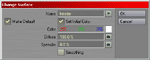 Surface settings: interior.