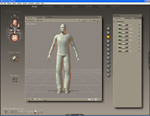Screen shot of Poser 6