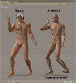 Poser 7 universal poses, 1