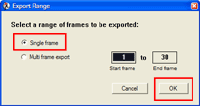 Obj export range