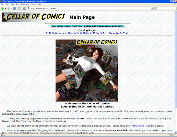 The Cellar of Comics