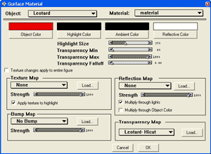 Render Materials/ using a transparency map screen shot.