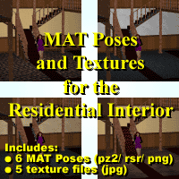 MAT Poses and Textures for the Residential Interior 'ad image'