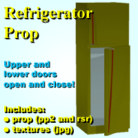 Refrigerator Prop 'ad image'