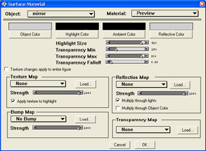 Turn box into 'mirror' color settings.