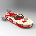 Brick Landspeeder