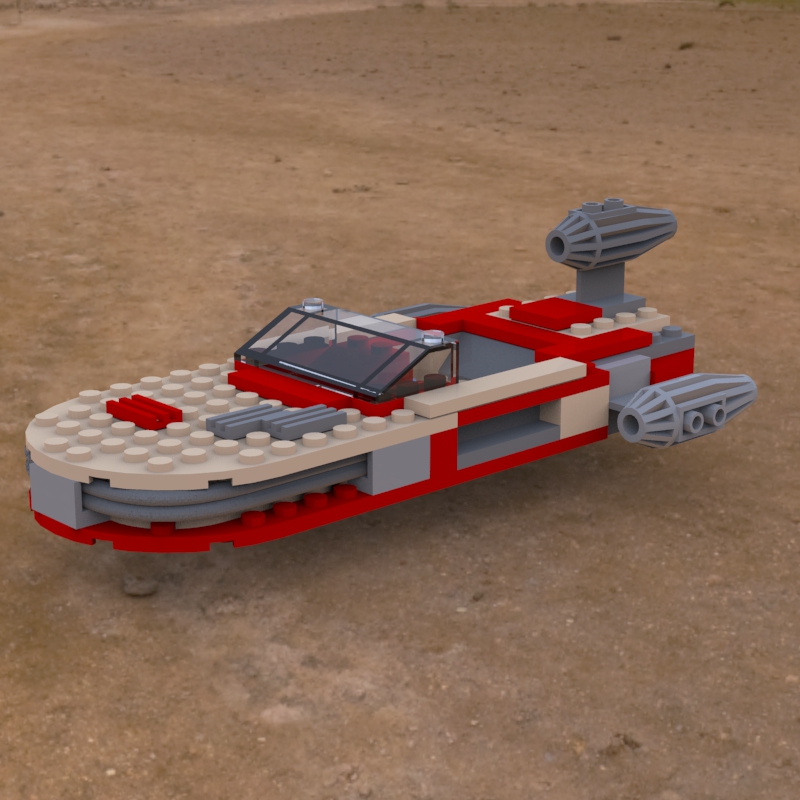 Brick Landspeeder 2