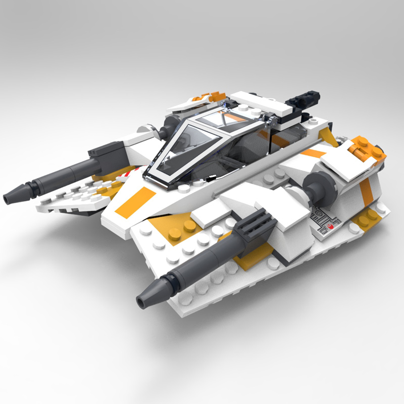 Brick Snowspeeder