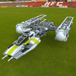 Modular Brick Y-Wing Fighter 2