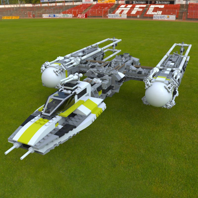 Modular Brick Y-Wing Fighter 2