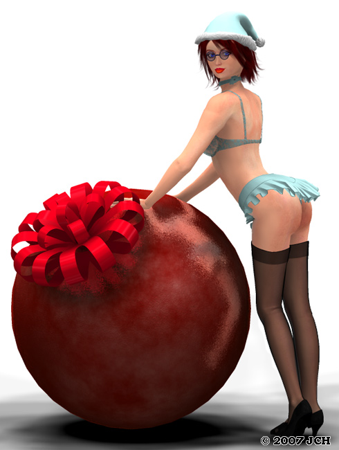 Christmas Ice Lingerie (rear nudity)