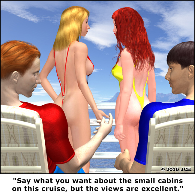 On the Cruise Ship (slight nudity)