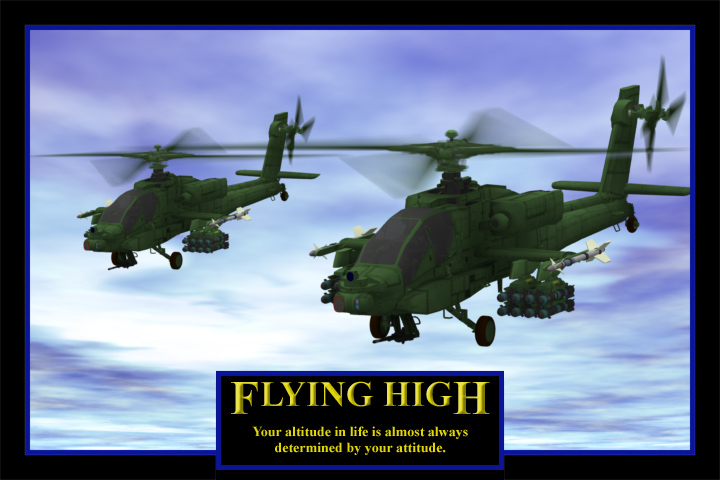 Apaches Flying High