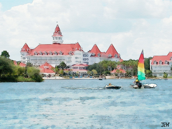 Grand Floridian "Watercolor"