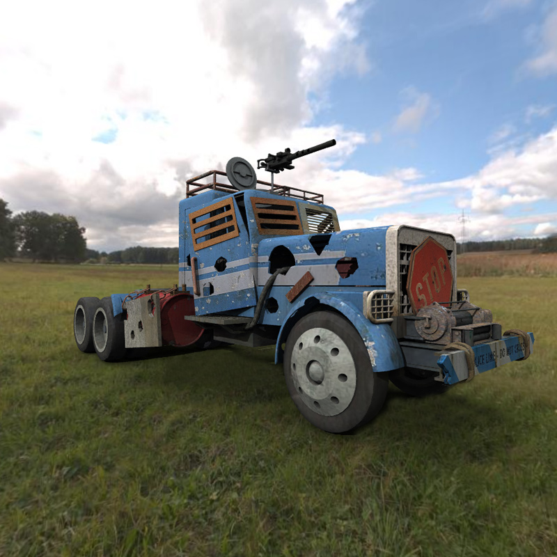 Hells Hauler in a Field