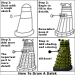 How to Draw a Dalek