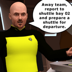 Launch the Shuttle (humor)