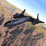 SR-71 Over the Canyon