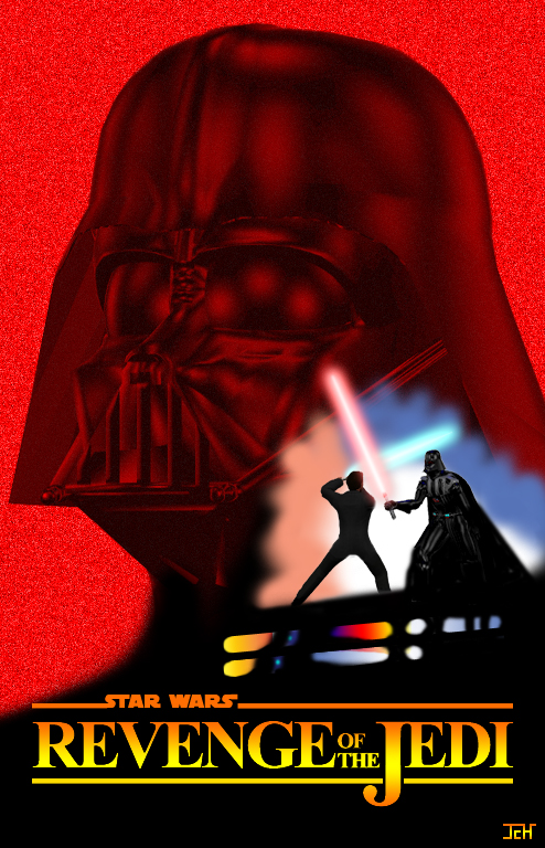 Star Wars Return Of The Jedi Movie Poster. Revenge of the Jedi Teaser