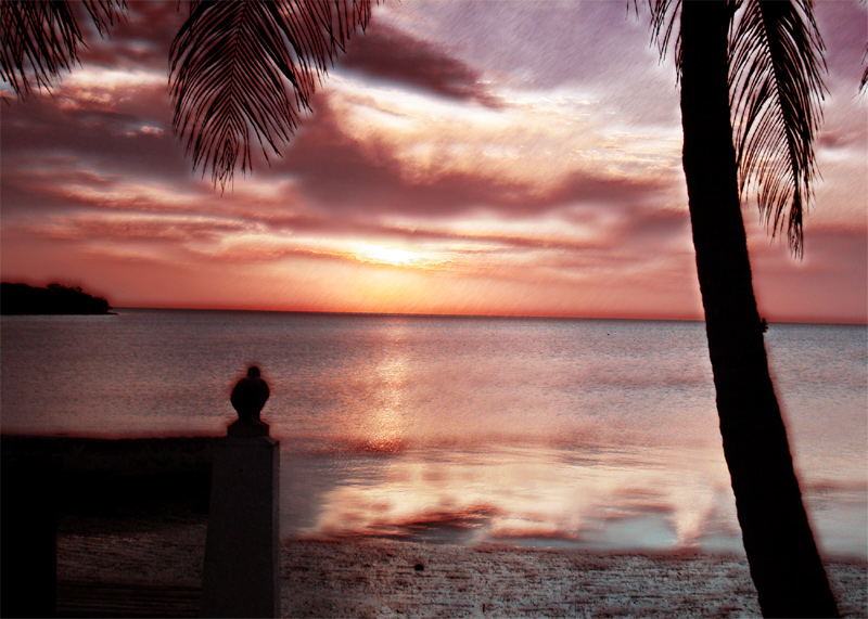 Sunset over the Florida Keys