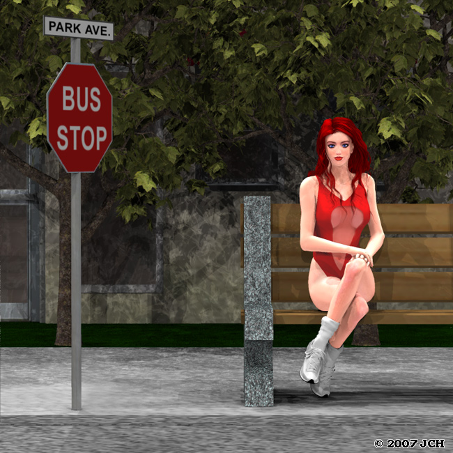 The Girl at the Bus Stop