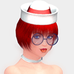 Tabby in a Hat (slight nudity)