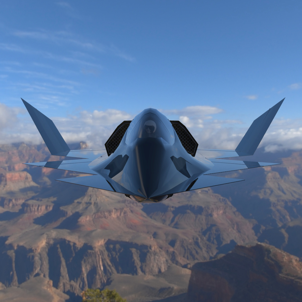 YF-23 Phantom In the Sky