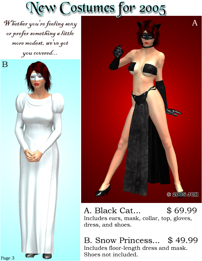 Halloween Costume Catalog