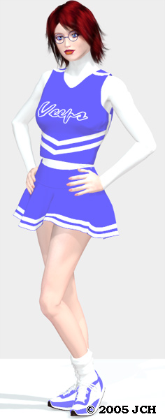 Cheerleader Tabby