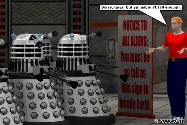 Dalek Invasion (Humor)