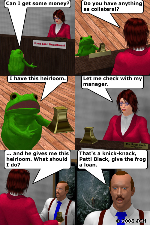 Give the Frog a Loan