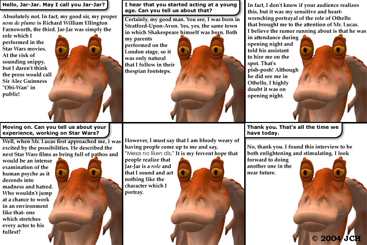 Interview with Jar-Jar