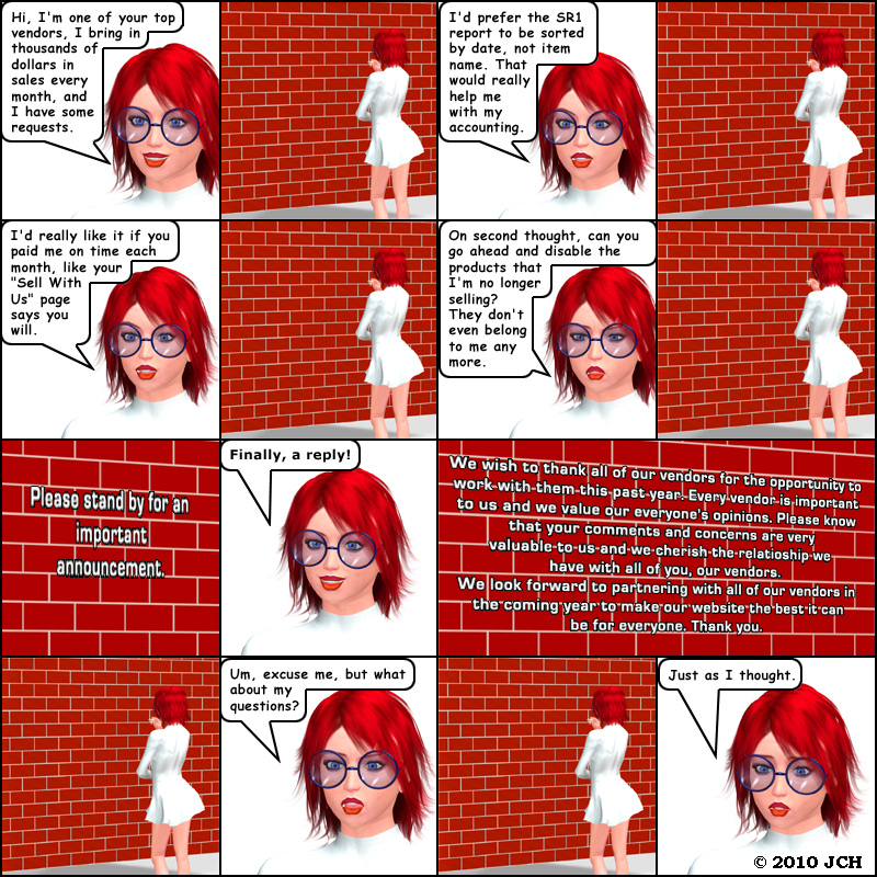 Like Talking to a Brick Wall (comic strip)