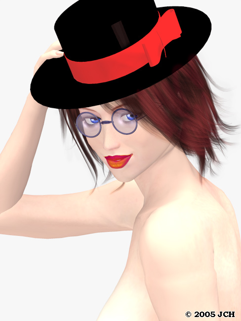 Tabby 2 in a Hat