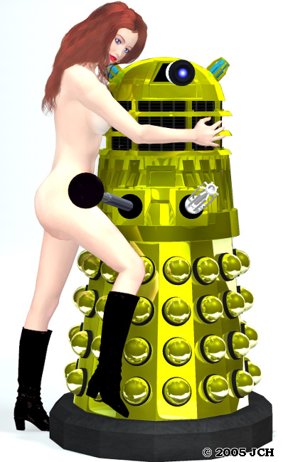 Tabby and the Dalek (implied nudity)