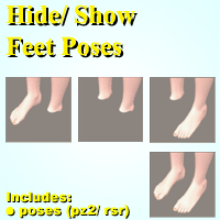 Hide/ Show Feet Poses 'ad image'